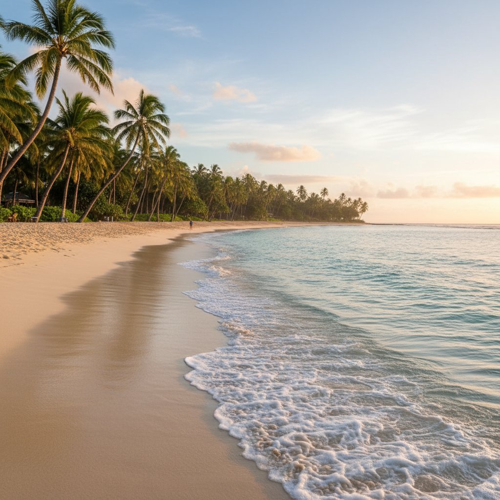 ハワイの美しいビーチ