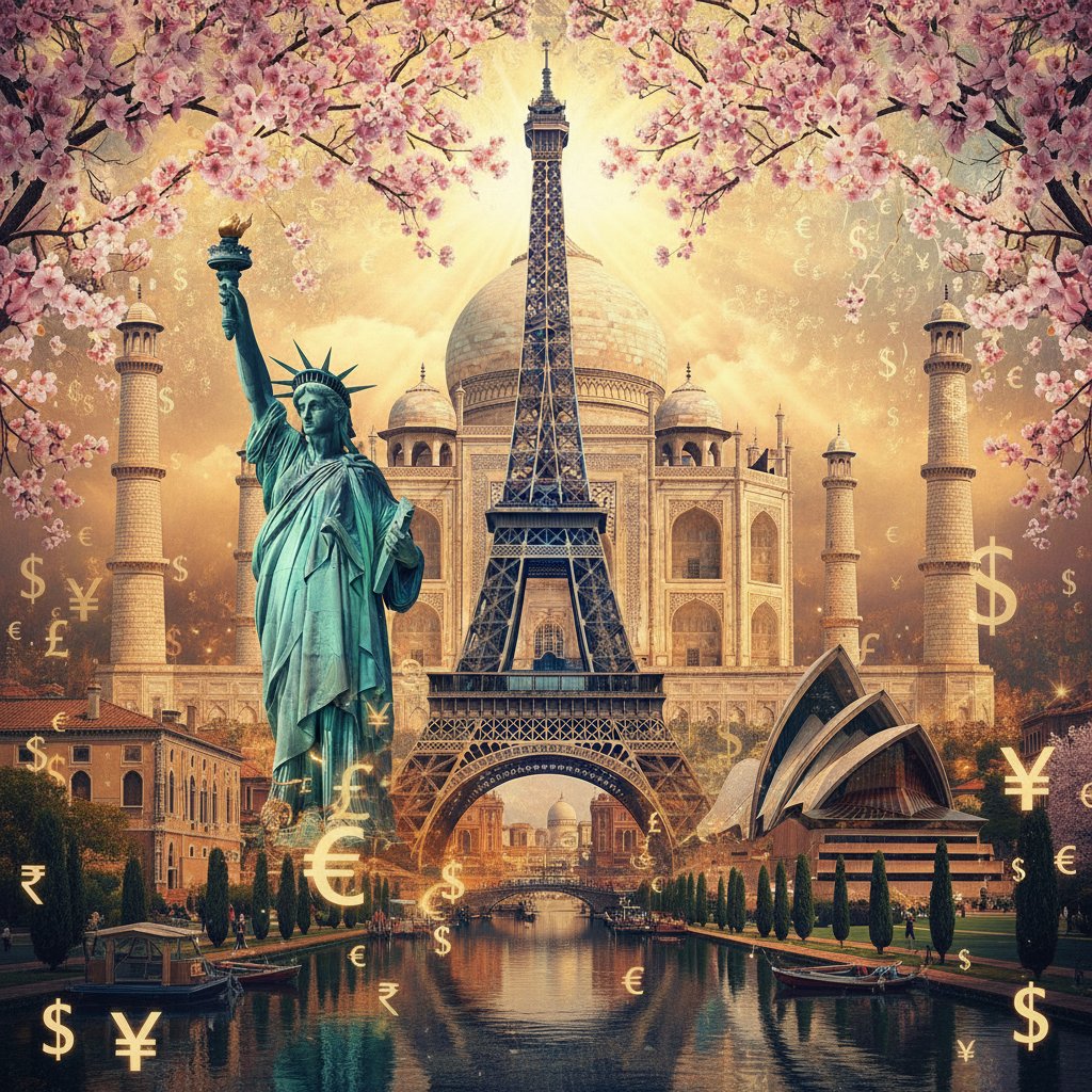 海外旅行費用イメージ