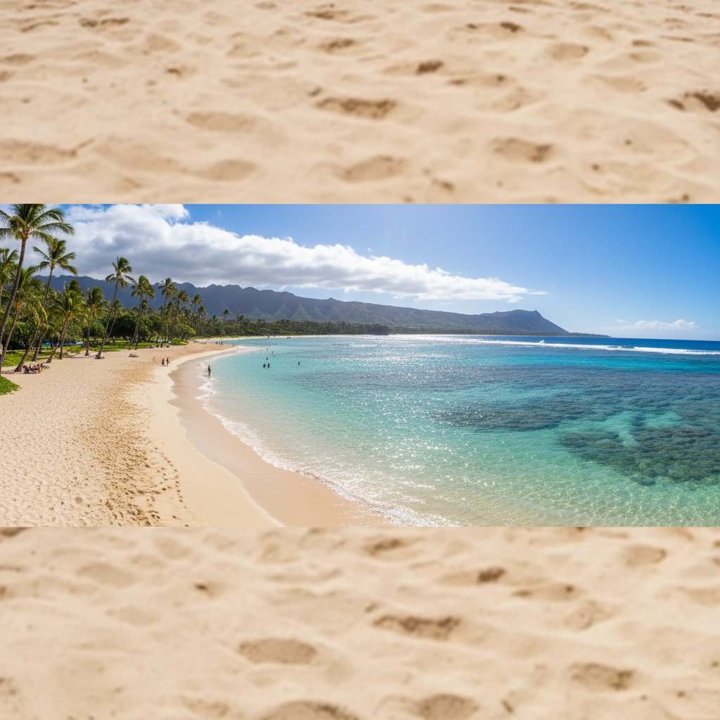 ハワイのビーチ