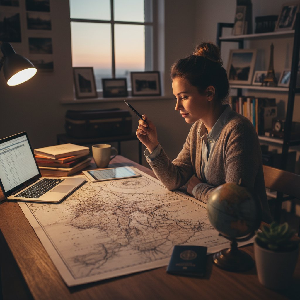 社会人の海外旅行計画